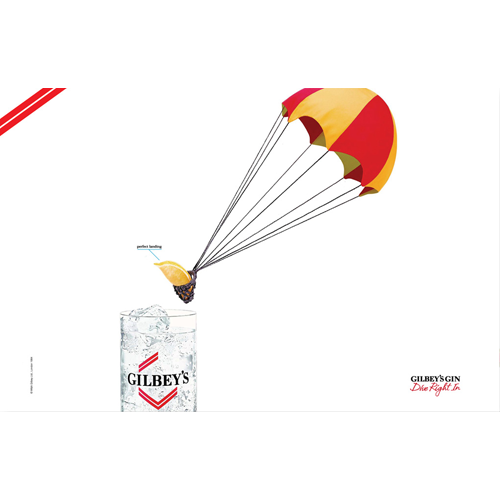 Gilbey's Gin - Perfect Landing